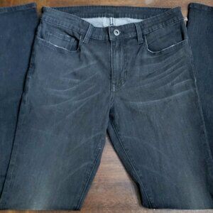 New SAMPLE Lucky Brand Orta 4/27 Distressed Faded Black Charlie Skinny Jeans
